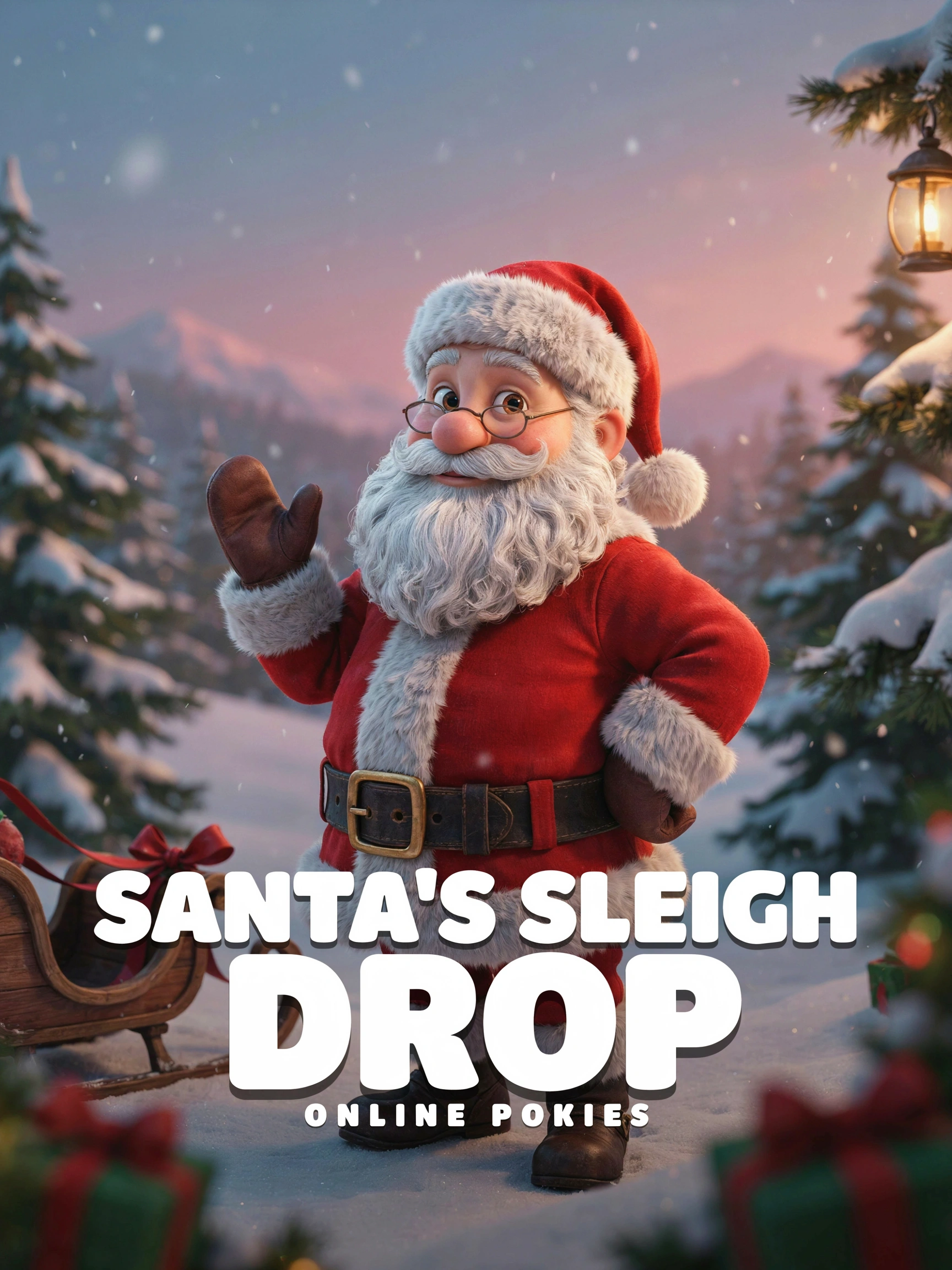 Xmas Drop pokie cover art
